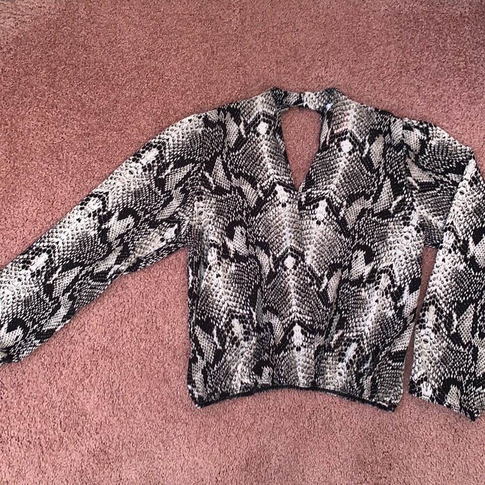 Snake Skin blouse